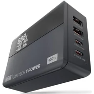 Ładowarki do telefonów - NEWELL ładowarka sieciowa GaN Tech T-power 100 W - miniaturka - grafika 1