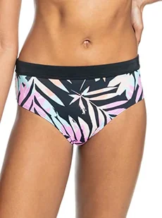 Quiksilver Damskie szorty Roxy Active Hipster o średnim stanie, Antracytowa dżungla zebry, L - Spodenki damskie - miniaturka - grafika 1