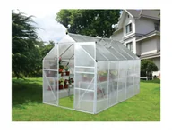 Szklarnie ogrodowe - Szklarnia NG Yucatan z poliwęglanu 190 x 310 x 195 cm - miniaturka - grafika 1