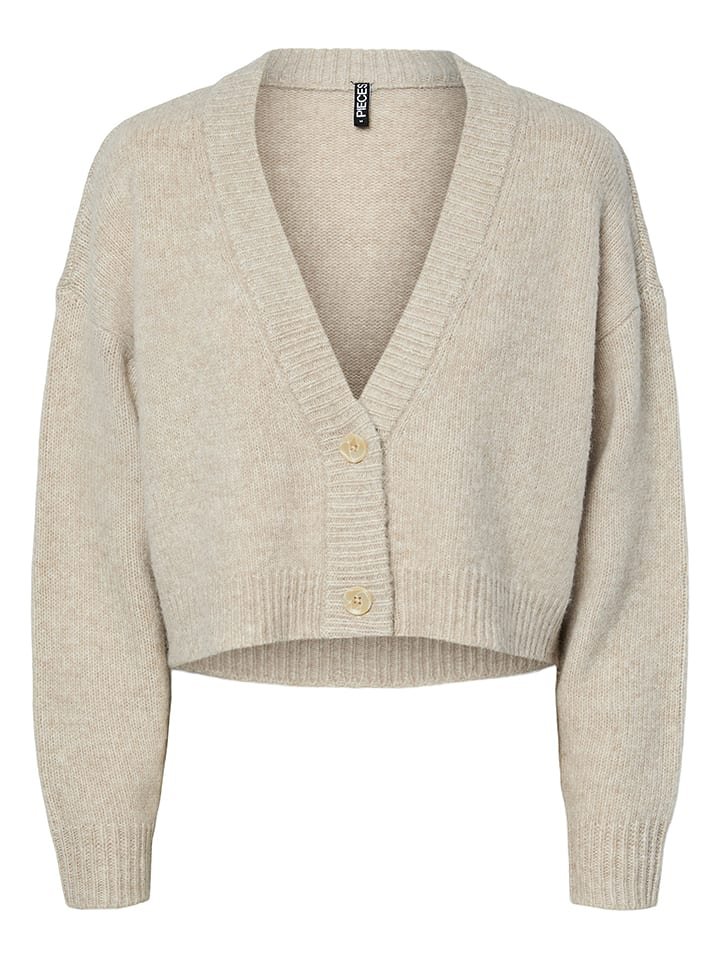 Pieces Kardigan w kolorze beżowym