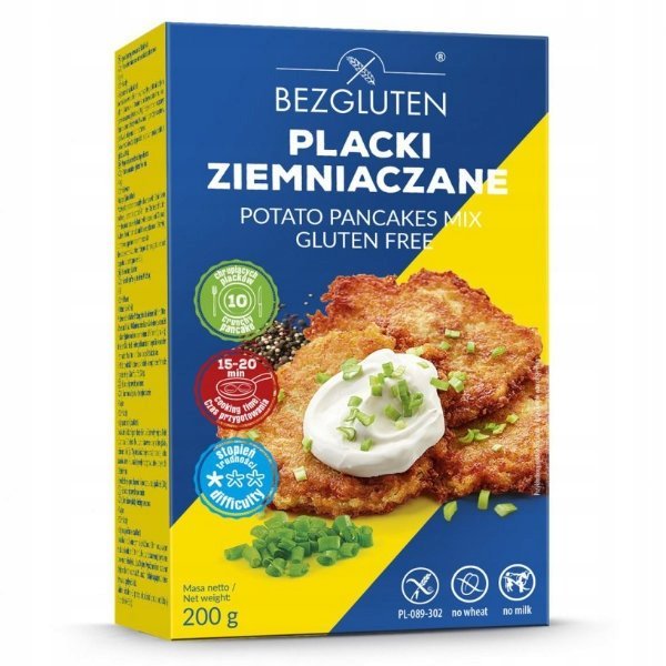 Placki ziemniaczane - mieszanka bezglutenowa 200g Bezgluten