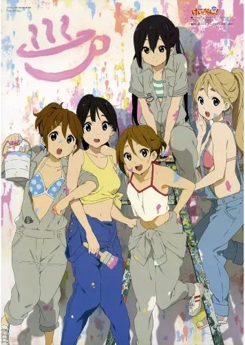 Plakat Anime Manga K-on! KON_278 A2 (custom)