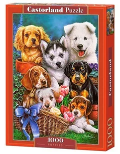 Castorland Puzzle 1000 Puppies - Puzzle - miniaturka - grafika 1