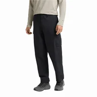 Spodnie sportowe męskie - Męskie spodnie cargo Jack Wolfskin YUMA CARGO PANTS M black - 46 - miniaturka - grafika 1