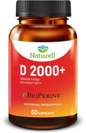 Witaminy i minerały - Naturell D 2000 + 60 Kapsułek - miniaturka - grafika 1