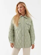 Kurtki damskie - Guess Kurtka przejściowa Giorgia W3YL17 WFIW2 Zielony Relaxed Fit - miniaturka - grafika 1