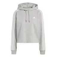 Bluzy damskie - adidas W 3s Ft CR HD Bluza Damska - miniaturka - grafika 1