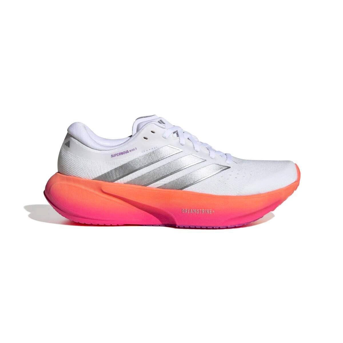 Damskie buty do biegania adidas Supernova Rise 3 Ftwwht/Silvmt/Lucpnk UK 6