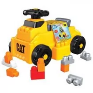 Jeździki dla dzieci - Mega Bloks MEGA CAT Jeździk z klockami Zabawka do jeżdżenia dla dzieci HDJ29 HDJ29 - miniaturka - grafika 1