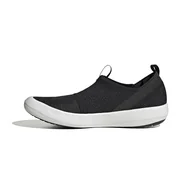 Buty trekkingowe męskie - Buty Sportowe Adidas Terrex Boat Slip-On Heat.rdy Water Black/White - miniaturka - grafika 1