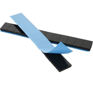 Ciężarki Klejone Czarne do Felg Aluminiowych FIVESTARS Edgy 12x5g 400 pasków - Akcesoria wulkanizacyjne - miniaturka - grafika 2