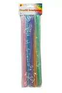 Dekoratorstwo - Druciki Kreatywne Mix Kolorów Pastelowych 40 Szt 30 Cm Shan Sd01 - miniaturka - grafika 1