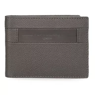 Portfele - Pepe Jeans Checkbox Poziomy portfel z portmonetką Szary 11,5x8x1 cms Skóra, Szary, Talla única, Portfel poziomy z portmonetką - miniaturka - grafika 1