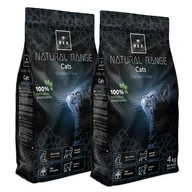 Sucha karma dla kotów - Rex Natural Range Cats Chicken & Rice 2x4kg - miniaturka - grafika 1
