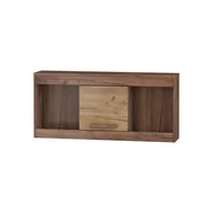Półki do salonu - Szafka Wisząca 1D MXS-21 Maximus MebloCross Dąb Artisan / Biały Połysk - miniaturka - grafika 1