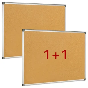 B2B Partner Tablice korkowe 1+1 Gratis 777033 - Tablice i flipcharty - miniaturka - grafika 1