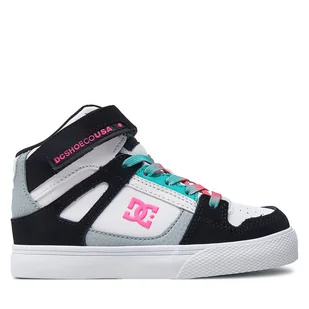 Sneakersy DC ADGS100099-XKBM Czarny - Buty dla chłopców - miniaturka - grafika 1