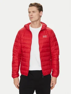EA7 Emporio Armani Kurtka puchowa 8NPB24 PNGPZ 1461 Czerwony Regular Fit - Kurtki męskie - miniaturka - grafika 1