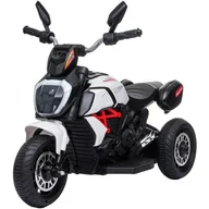 Skutery - ENERO Motorek dla dziecka ENERO Avalon 1033037 Biały - miniaturka - grafika 1