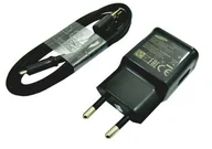 Ładowarki do telefonów - EP-TA20EBE + kabel ECB-DU5ABE ładowarka sieciowa Samsung 2A micro-usb 1m czarny bulk - miniaturka - grafika 1