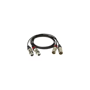 Klotz SXX-010 kabel sygnałowy audio XLR mikrofonowy 1m - Kable - miniaturka - grafika 1