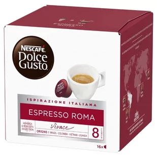 Kapsułki Nescafé Dolce Gusto Espresso Roma 16 sztuk - Kawa w kapsułkach i saszetkach - miniaturka - grafika 1
