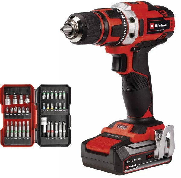 Einhell TE-CD 18/40 Li 18 V 1 x akumulator 2.5 Ah