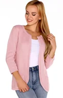 Swetry damskie - Hetiena Powder narzutka, Kolor różowy, Rozmiar L/XL, Merribel - Primodo.com - miniaturka - grafika 1