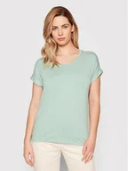 Koszulki i topy damskie - ONLY T-Shirt Moster 15106662 Zielony Loose Fit - miniaturka - grafika 1