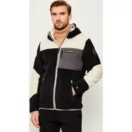 Bluzy męskie - Napapijri Polarowa bluza YUPIK FZH 3 Regular Fit - miniaturka - grafika 1
