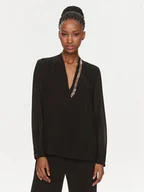 Bluzki damskie - Rinascimento Bluzka CFC0116133003 Czarny Regular Fit - miniaturka - grafika 1