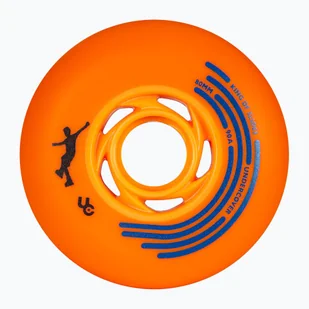 Kółka do rolek UNDERCOVER WHEELS King of Slides 80 mm/90A 4 szt. orange - Akcesoria do skatingu - miniaturka - grafika 1