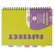 Zeszyty szkolne - Paperdot, Kołozeszyt, A4, 120 kartek, Żółty - miniaturka - grafika 1