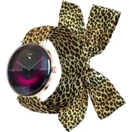 Smartwatch - Forever SB-370 Lucca Czarno-złoty - miniaturka - grafika 1