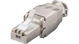 goobay Wtyk teleinformatyczny RJ45 kat.6A STP beznarzędziowy 38292 - Złącza, przejściówki, adaptery - miniaturka - grafika 2