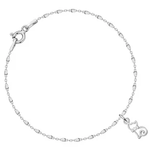 MYNESS Bransoletka z kotkiem z kryształem Swarovski - Bransoletki - miniaturka - grafika 1