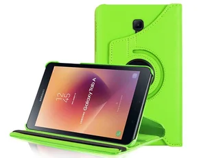 Samsung Etui do tabletu Alogy Etui obrotowe Alogy 360 do Galaxy Tab A 8.0 T380 T385 zielone uniwersalny - Etui do tabletów - miniaturka - grafika 1