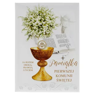 Pol-Mak, Książeczka pamiątkowa, A5, I Komunia Święta - Pamiątka Pierwszej Komunii Świętej - miniaturka - grafika 1
