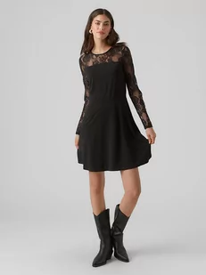 Vero Moda Sukienka w kolorze czarnym - Sukienki - miniaturka - grafika 1