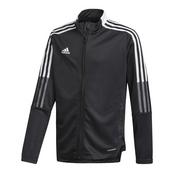 Bluzy dla dziewczynek - Adidas, Bluza dziecięca, TIRO 21 Track Jacket Junior GM7314, czarny, rozmiar 152 - miniaturka - grafika 1