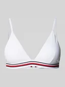 Stroje kąpielowe - Top bikini z regulowanymi, cienkimi ramiączkami - miniaturka - grafika 1