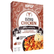 Szybkie dania obiadowe - SFD, danie Dziki Chicken kurczak w sosie myśliwskim z kaszą bulgur i warzywami, 300 g - miniaturka - grafika 1