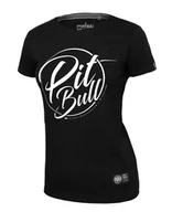 Odzież taktyczna i umundurowanie - Koszulka damska Pit Bull PB Inside - Czarna - miniaturka - grafika 1