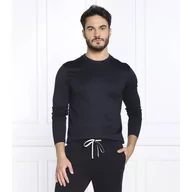 Koszulki męskie - BOSS Longsleeve Tenison 36 | Slim Fit | mercerised - miniaturka - grafika 1