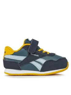 Reebok Sneakersy Royal Cl Jog IE4169 Granatowy - Buty dla dziewczynek - miniaturka - grafika 1