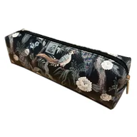 Piórniki - Piórnik szkolny młodzieżowy prostokąt kostka Botanique Pawie - miniaturka - grafika 1