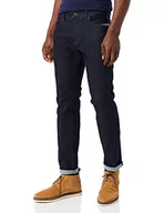 Spodenki męskie - camel active Męskie spodnie jeansowe Slim Fit Madison Stretch, Ciemnoniebieski (Raw Denim), 35W / 30L - miniaturka - grafika 1