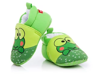 Śliczne buciki niemowlęce r. 17/18, bardzo lekkie - Buty dla dziewczynek - miniaturka - grafika 1
