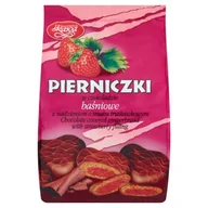 Inne słodycze - Pierniki w czekoladzie baśniowe truskawkowe SKAWA 150g - miniaturka - grafika 1