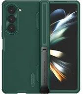 Etui i futerały do telefonów - Nillkin Etui Super Frosted Shield Fold do Galaxy Z Fold 5, ciemnozielone - miniaturka - grafika 1